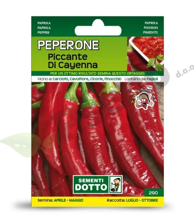 Ljuta paprika PICCANTE DI CAYENA