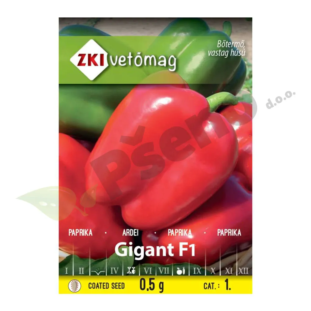 Paprika GIGANT F1 ZKI