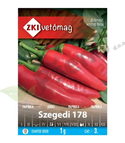 Ljuta paprika Szegedi 178